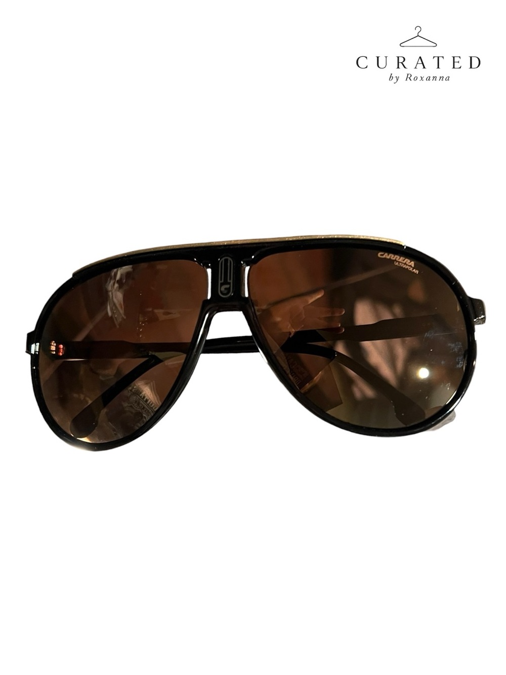 Carrera Champion Edition 65/N Special Edition Ultra Polarized Aviator Sunglasses